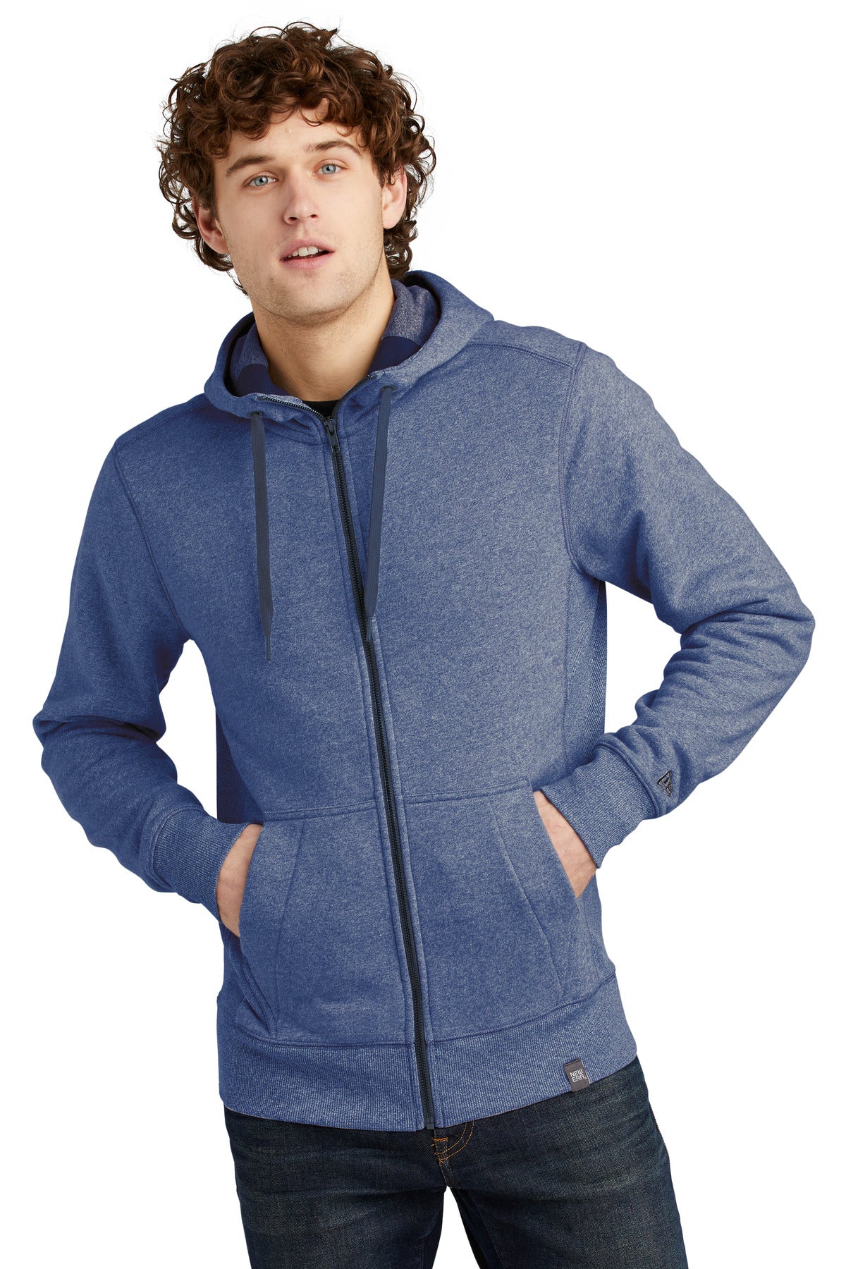 New Era ® French Terry Full-Zip Hoodie. NEA502 – SanMar Sports