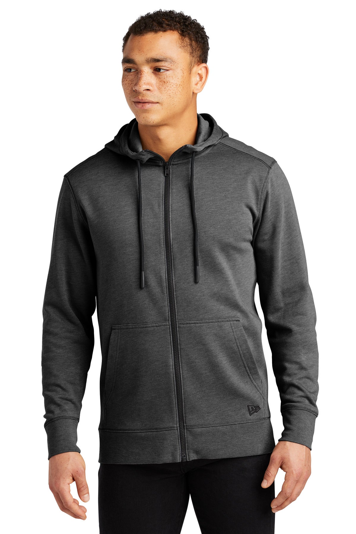 New Era ® Tri-Blend Fleece Full-Zip Hoodie NEA511