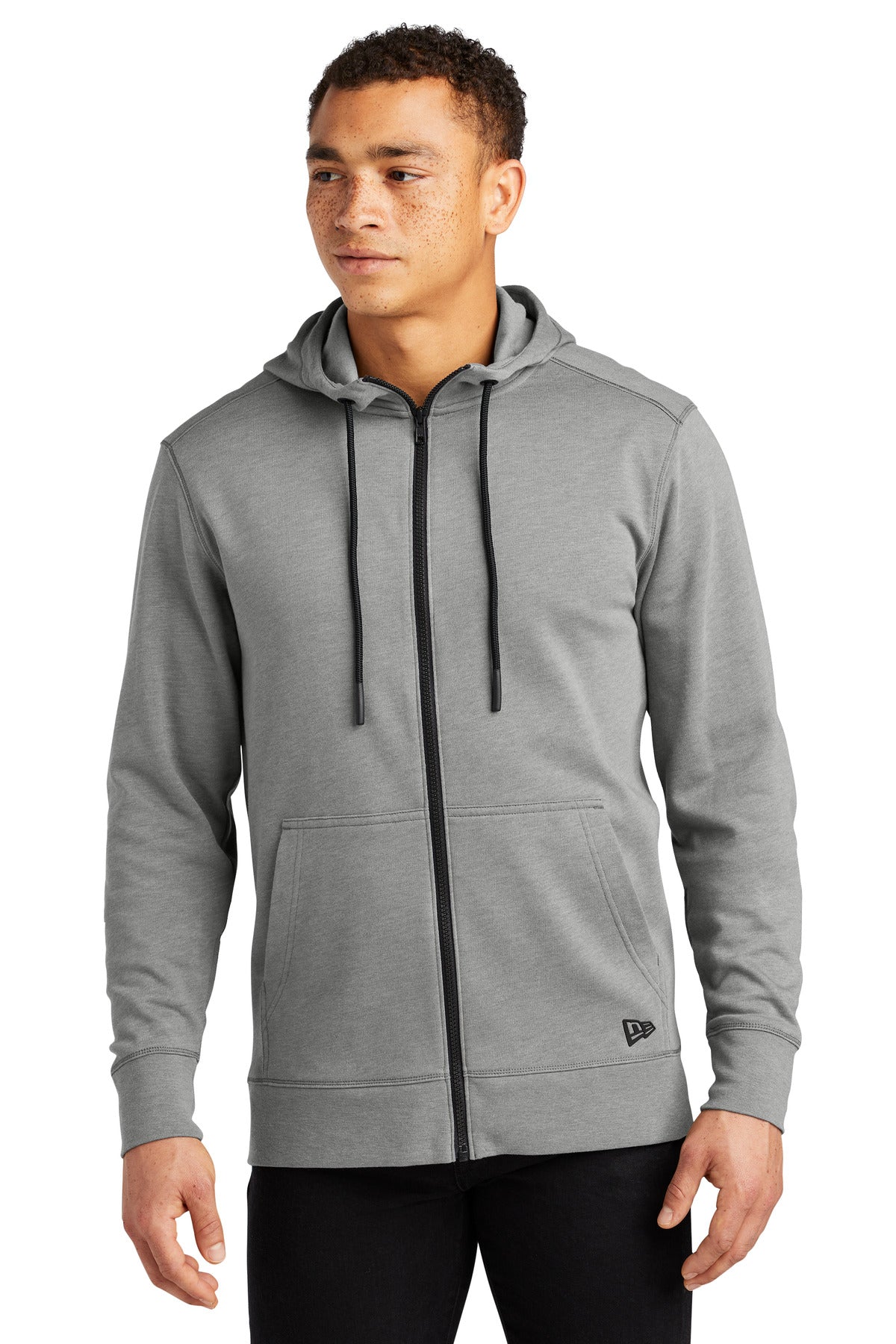 New Era ® Tri-Blend Fleece Full-Zip Hoodie NEA511