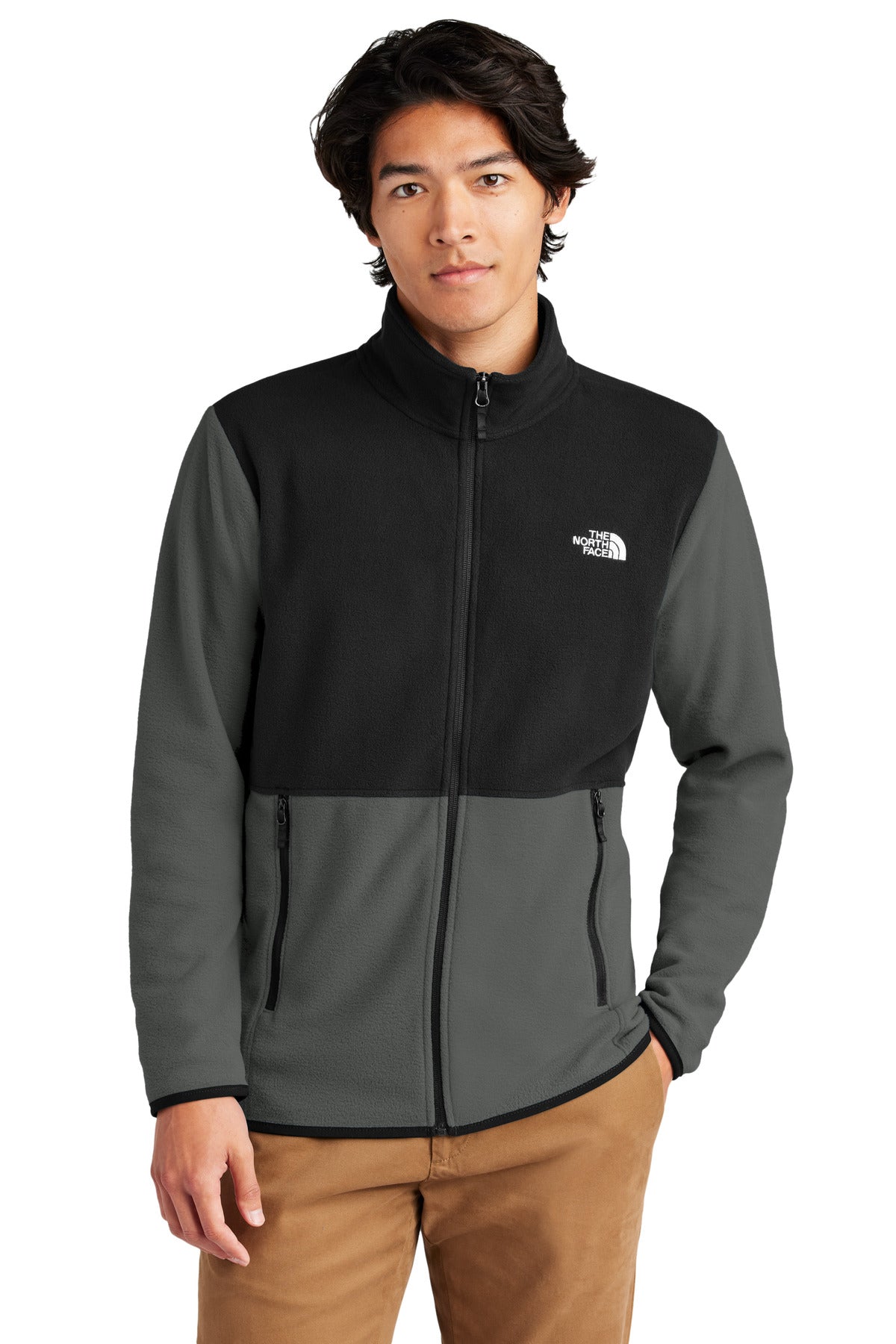 The North Face® Glacier Full-Zip Fleece Jacket NF0A7V4J – SanMar
