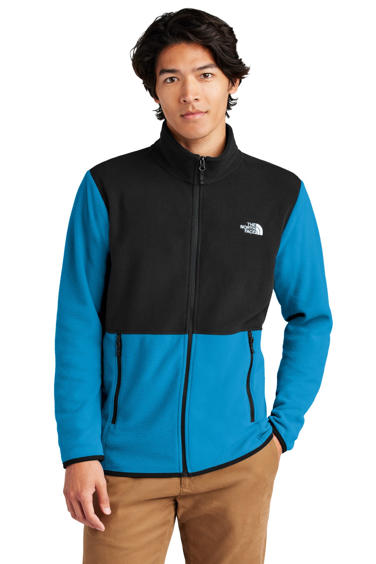 The North Face® Glacier Full-Zip Fleece Jacket NF0A7V4J – SanMar