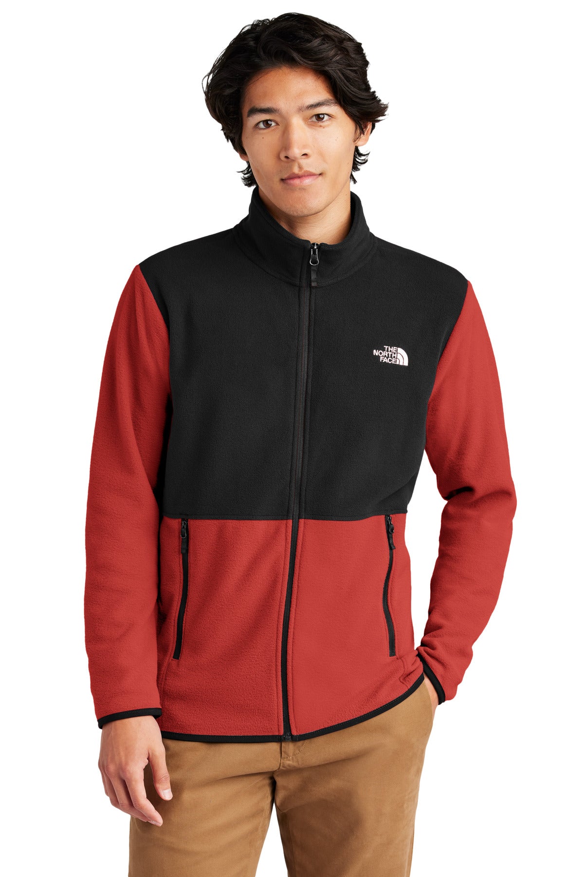 The North Face® Glacier Full-Zip Fleece Jacket NF0A7V4J – SanMar