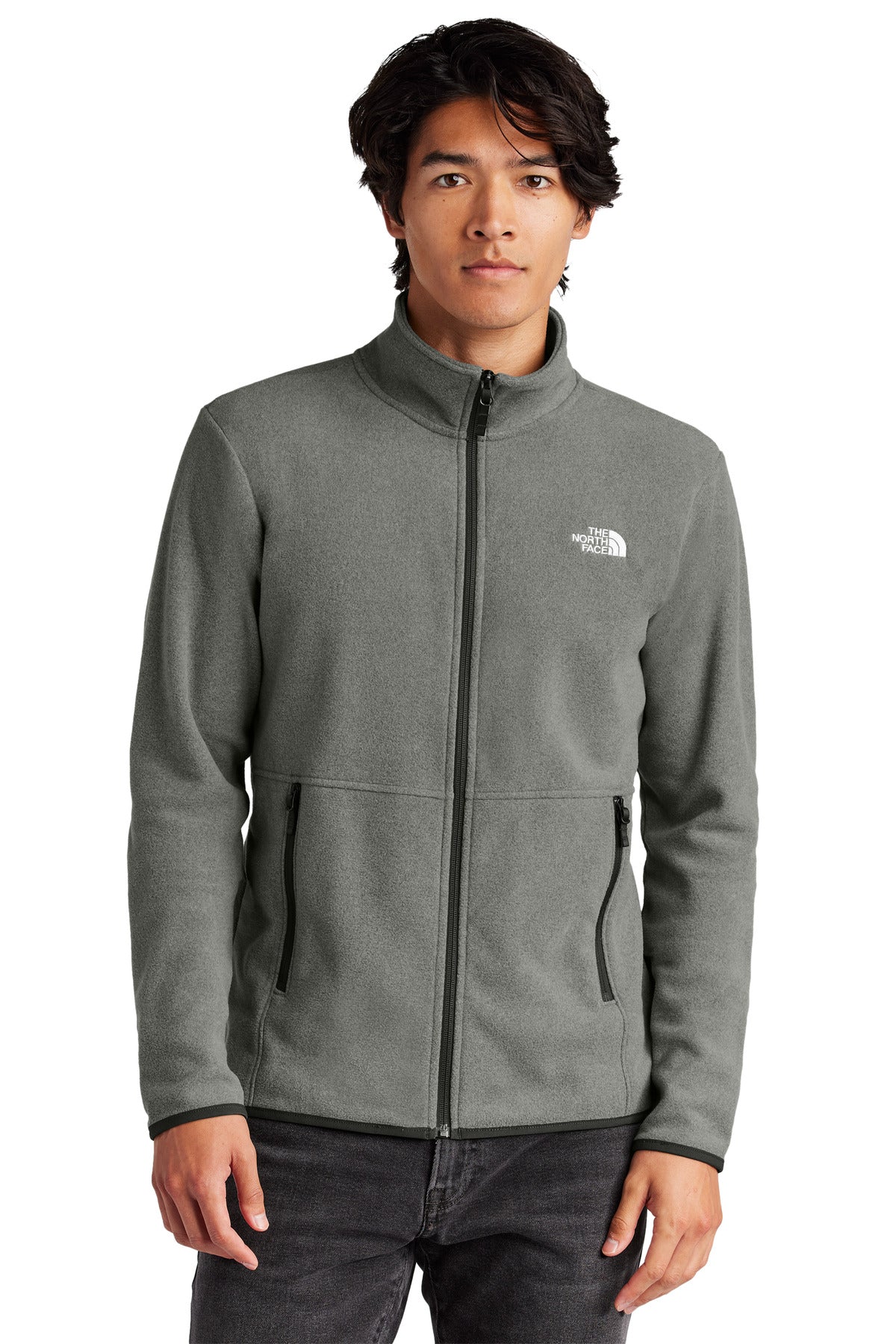 The North Face® Glacier Full-Zip Fleece Jacket NF0A7V4J – SanMar