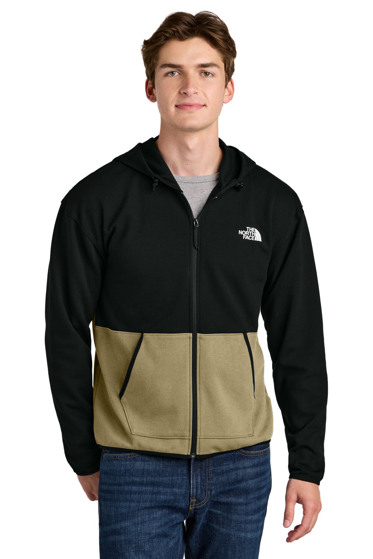 The North Face® Double-Knit Full-Zip Hoodie NF0A8BUS – SanMar Sports
