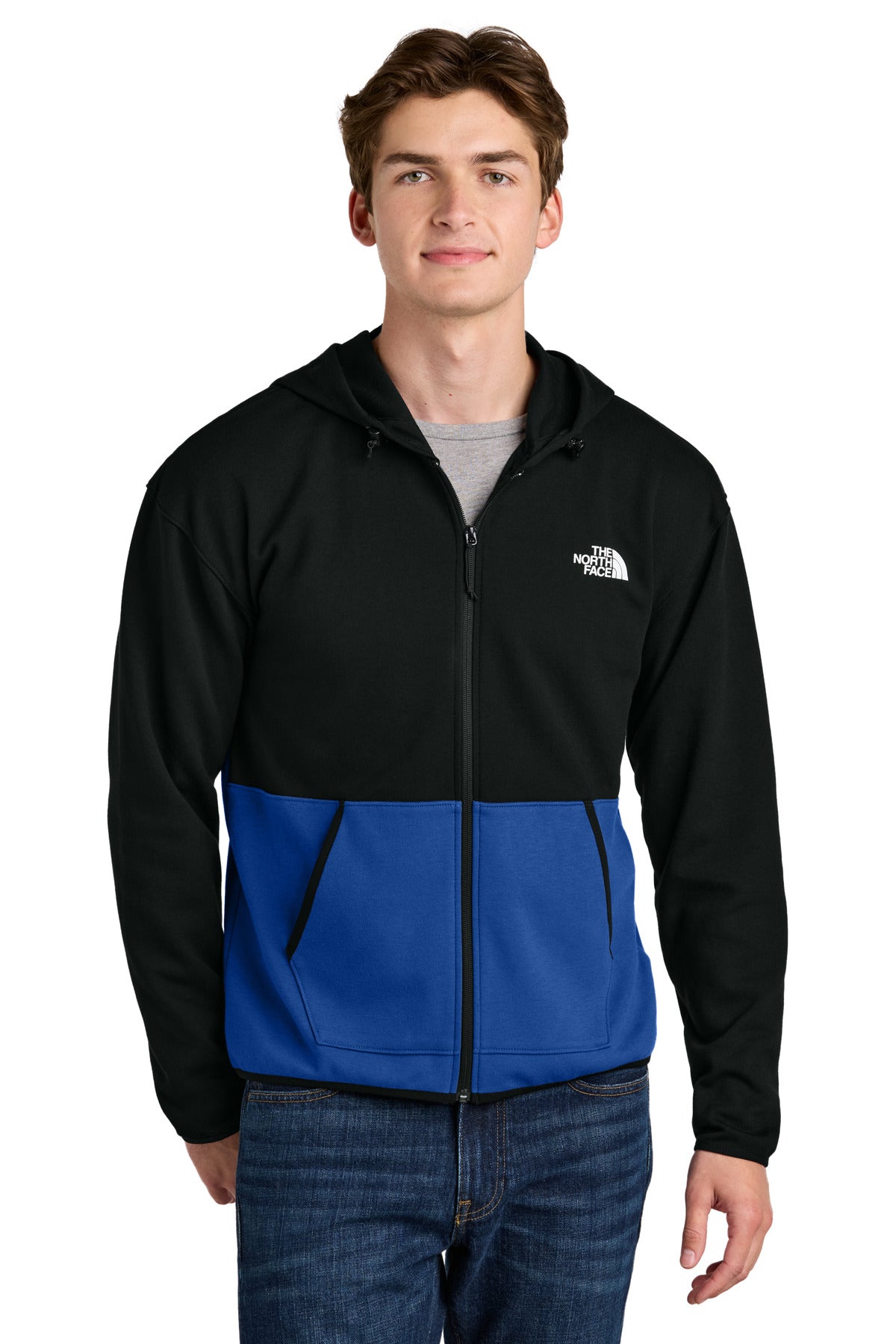 The North Face® Double-Knit Full-Zip Hoodie NF0A8BUS – SanMar Sports