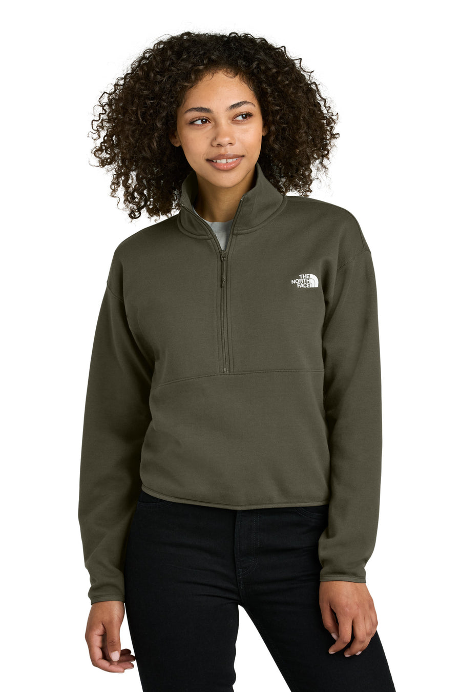 The North Face® Women's Double-Knit 1/2-Zip Fleece NF0A8C5H