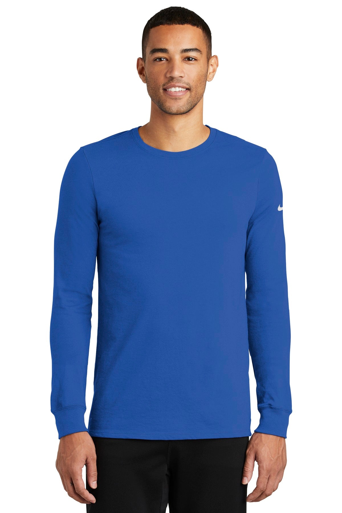 Nike Dri-FIT Cotton/Poly Long Sleeve Tee. NKBQ5230 – SanMar Sports