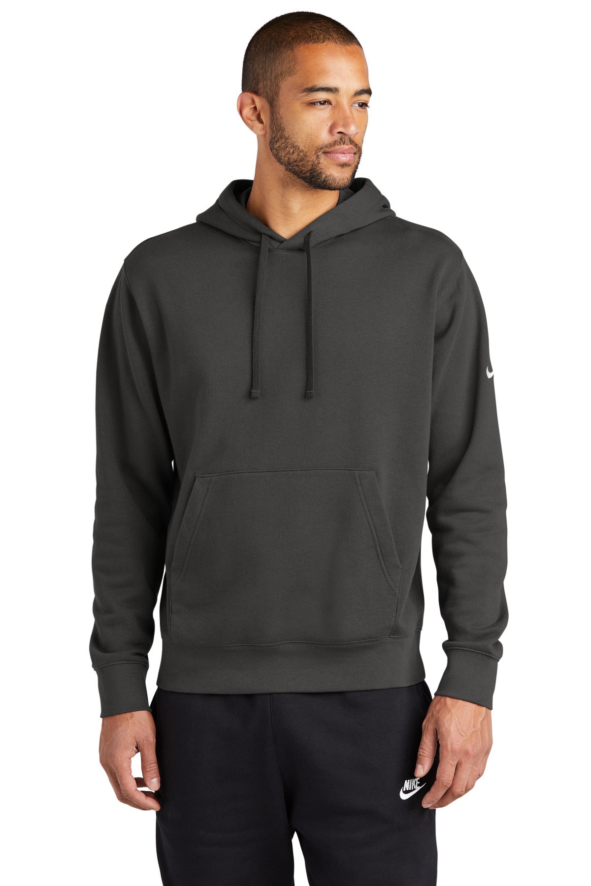 Nike Club Fleece Sleeve Swoosh Pullover Hoodie NKDR1499 – SanMar