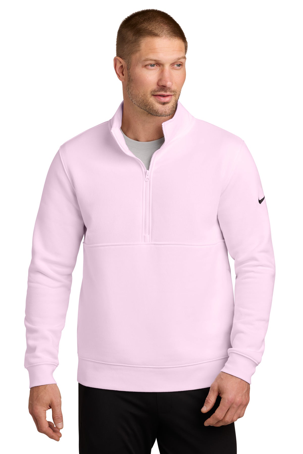 Nike Club Fleece Sleeve Swoosh 1/2-Zip NKDX6718 – SanMar Sports