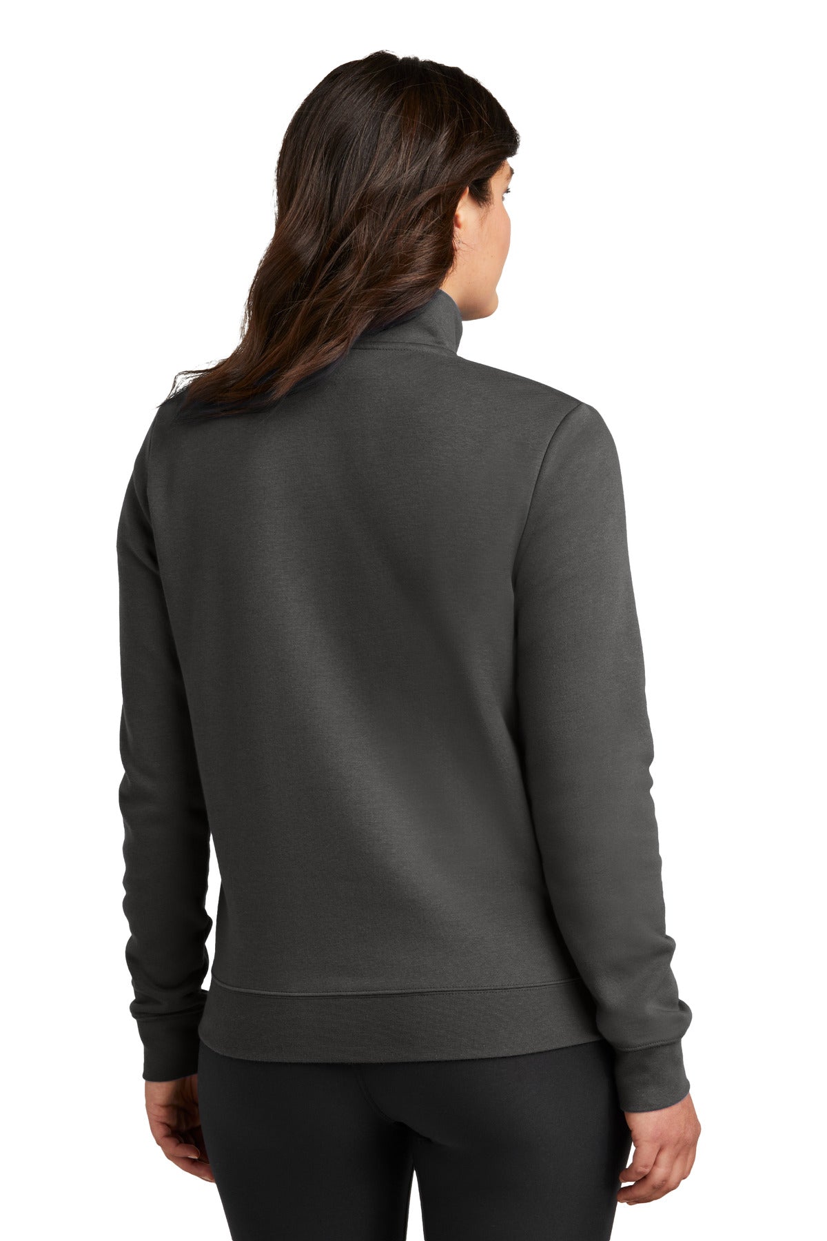 Nike Women's Club Fleece Sleeve Swoosh 1/2-Zip NKDX6720 – SanMar