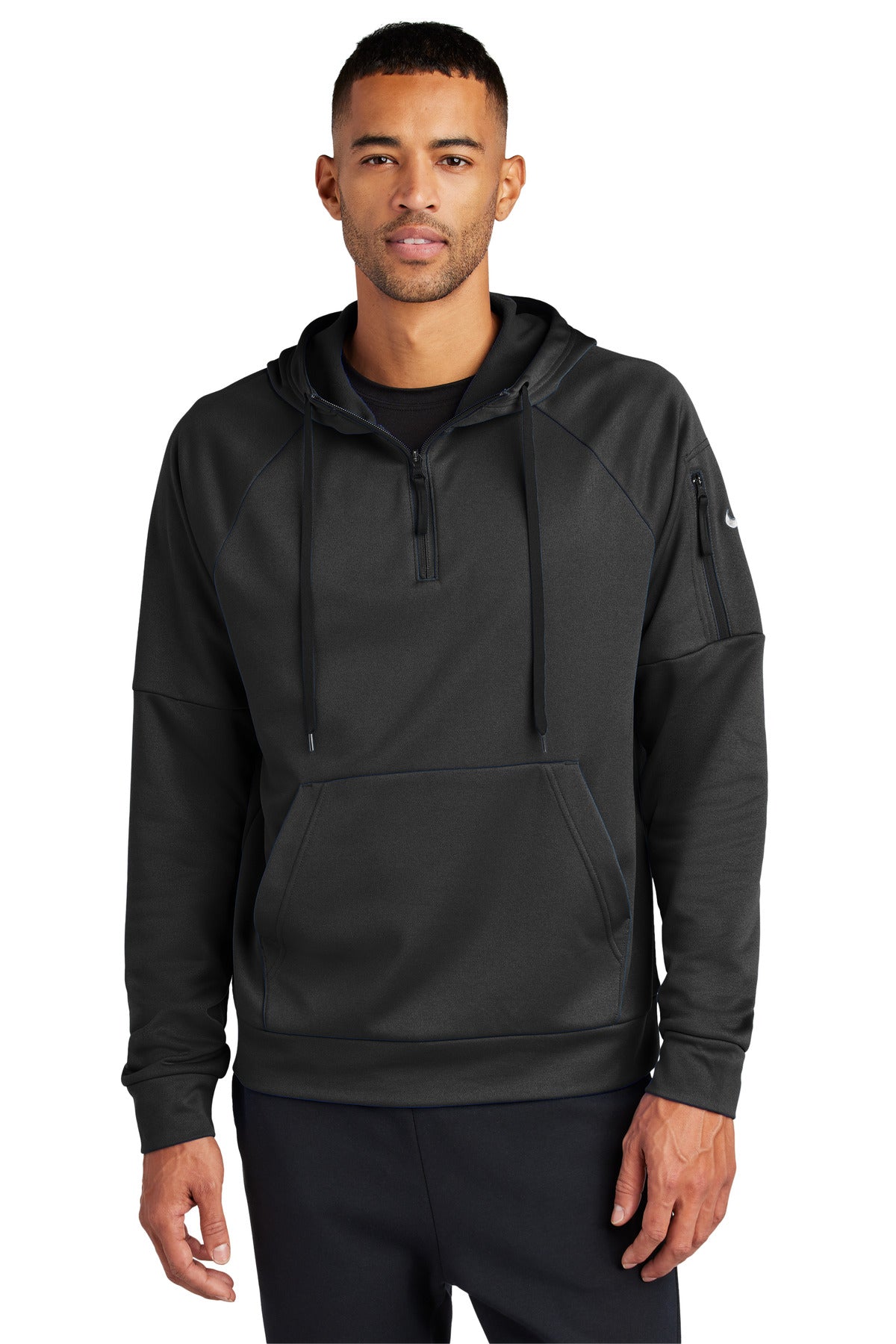 Nike Therma-FIT Pocket 1/4-Zip Fleece Hoodie NKFD9742 – SanMar Sports
