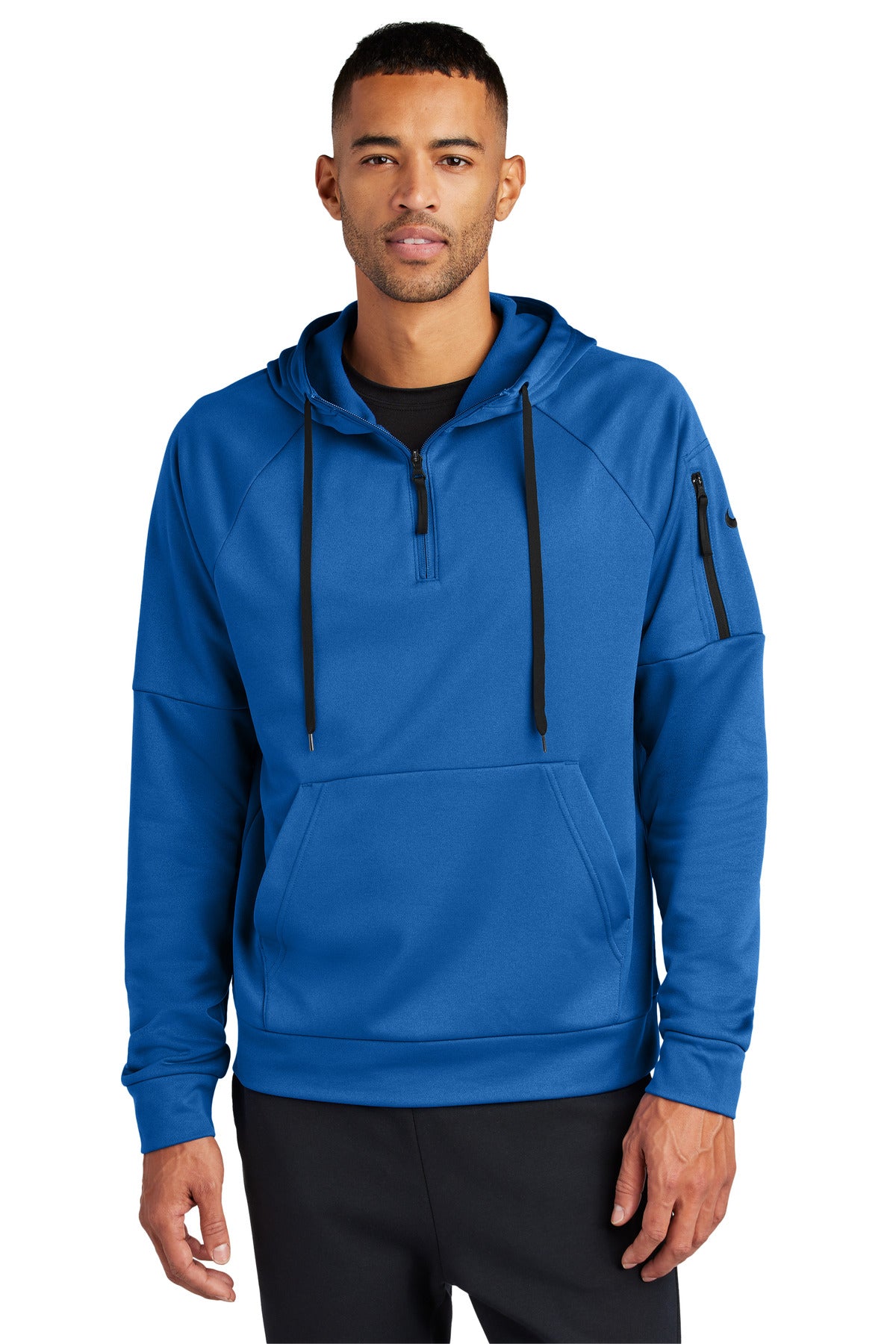 Nike Therma-FIT Pocket 1/4-Zip Fleece Hoodie NKFD9742 – SanMar Sports