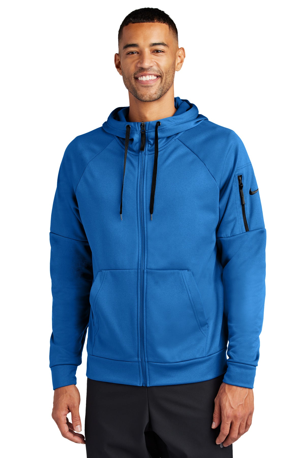 Nike Therma-FIT Pocket Full-Zip Fleece Hoodie NKFD9859 – SanMar Sports