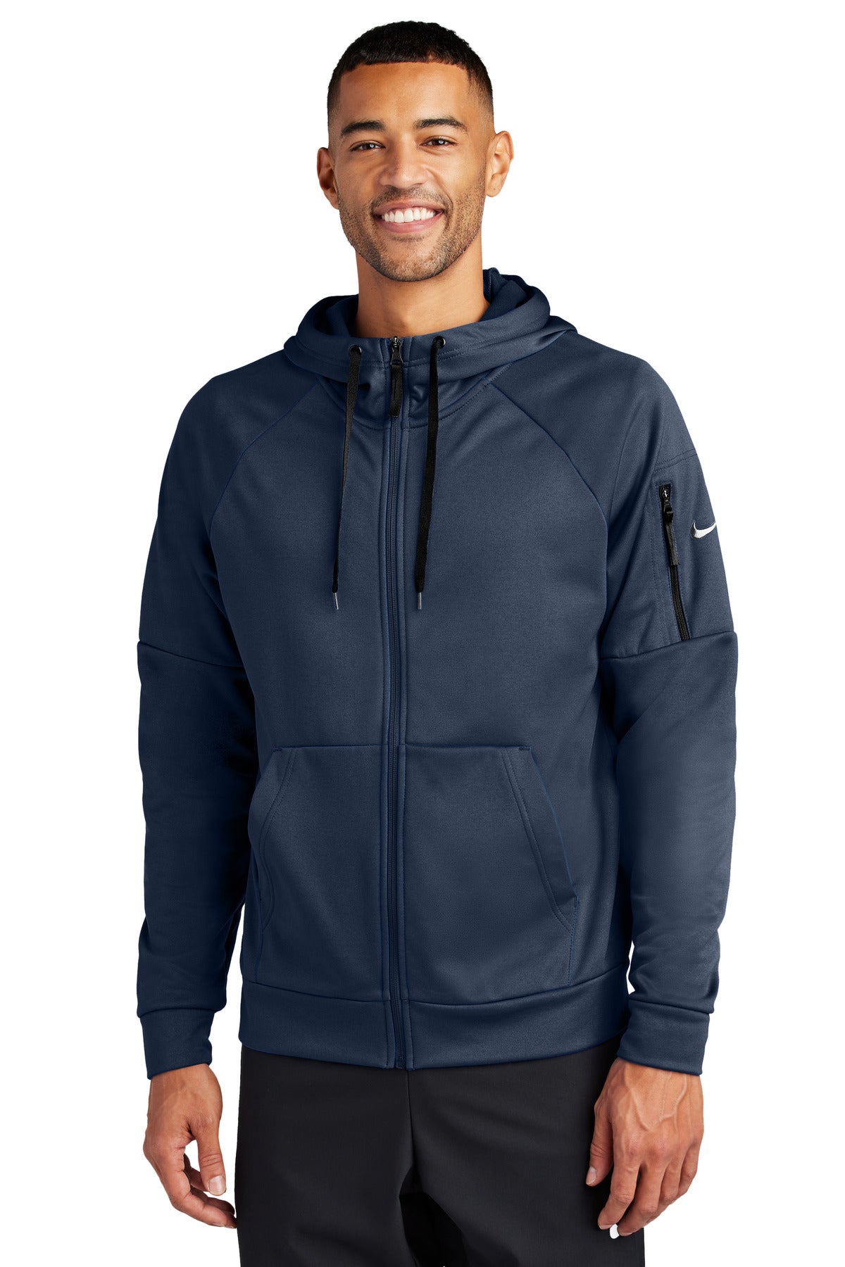 Nike Therma-FIT Pocket Full-Zip Fleece Hoodie NKFD9859 – SanMar Sports