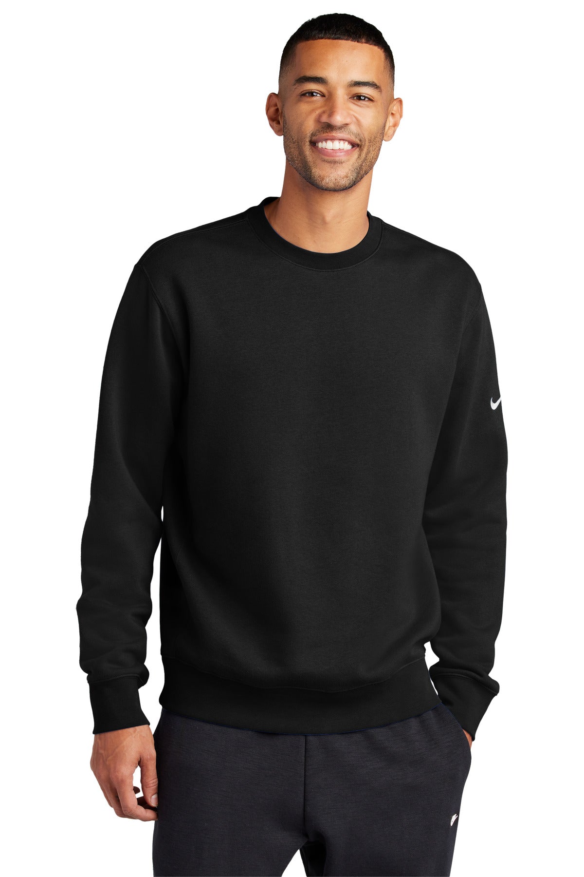 Nike Club Fleece Sleeve Swoosh Crew NKFD9863 – SanMar Sports