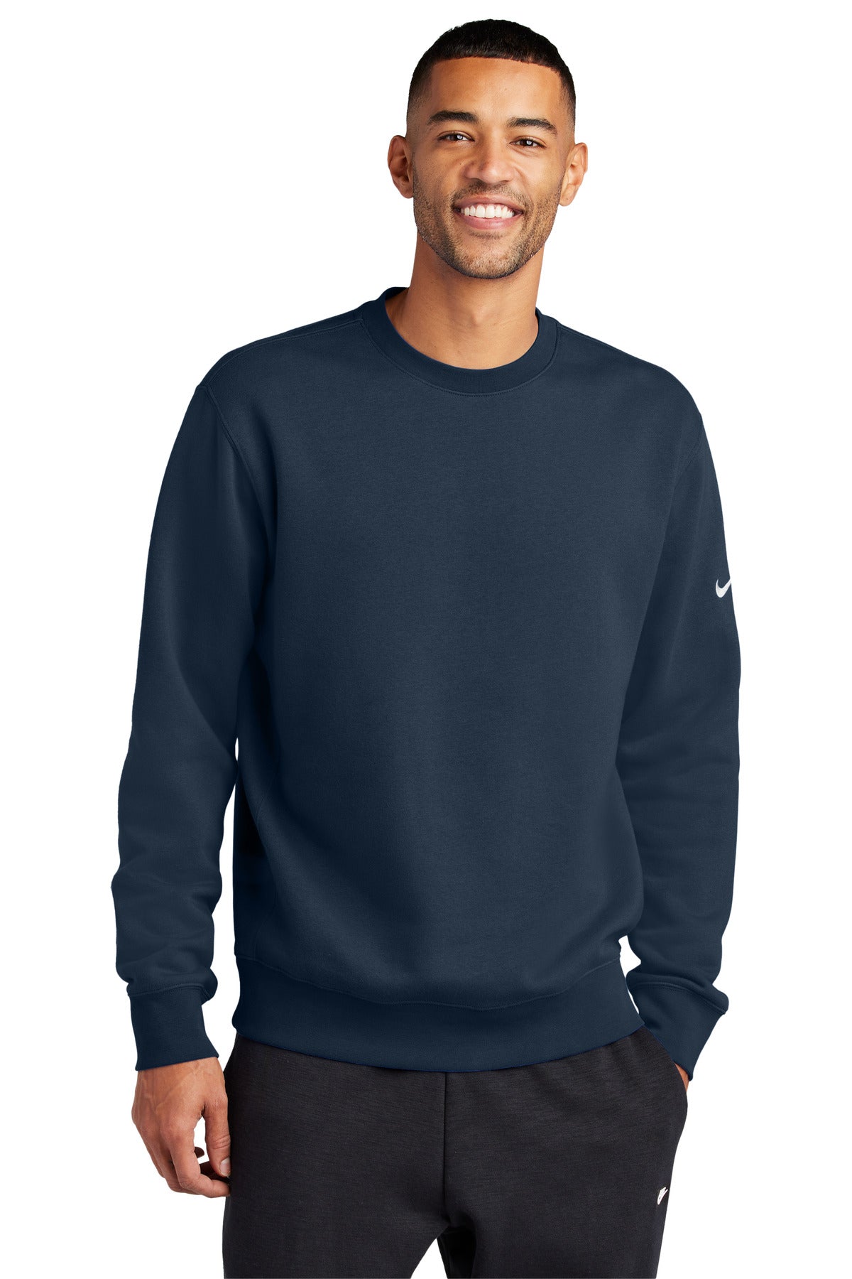 Nike Club Fleece Sleeve Swoosh Crew NKFD9863 – SanMar Sports