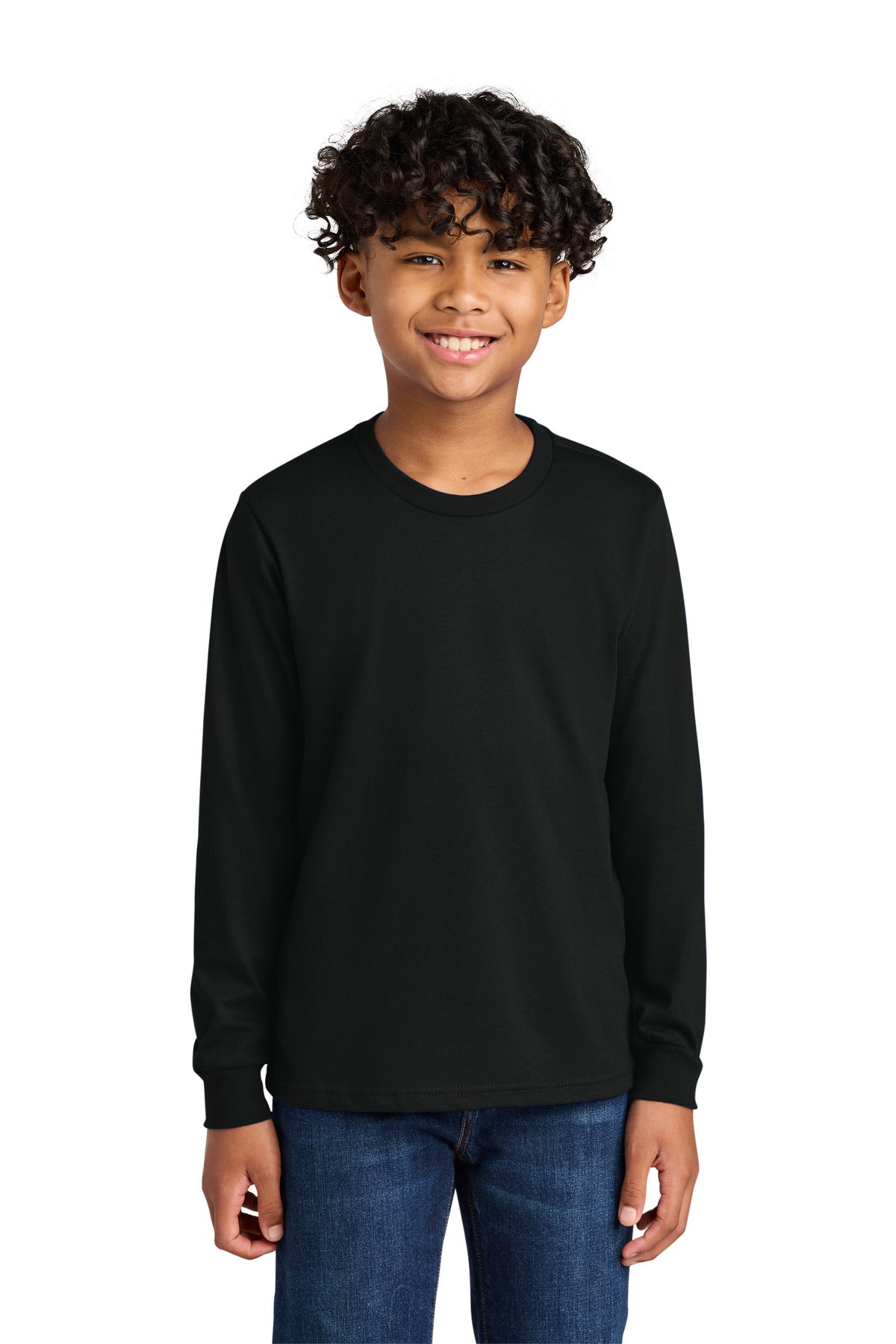 Next Level Apparel® Youth Cotton Long Sleeve Tee NL3311