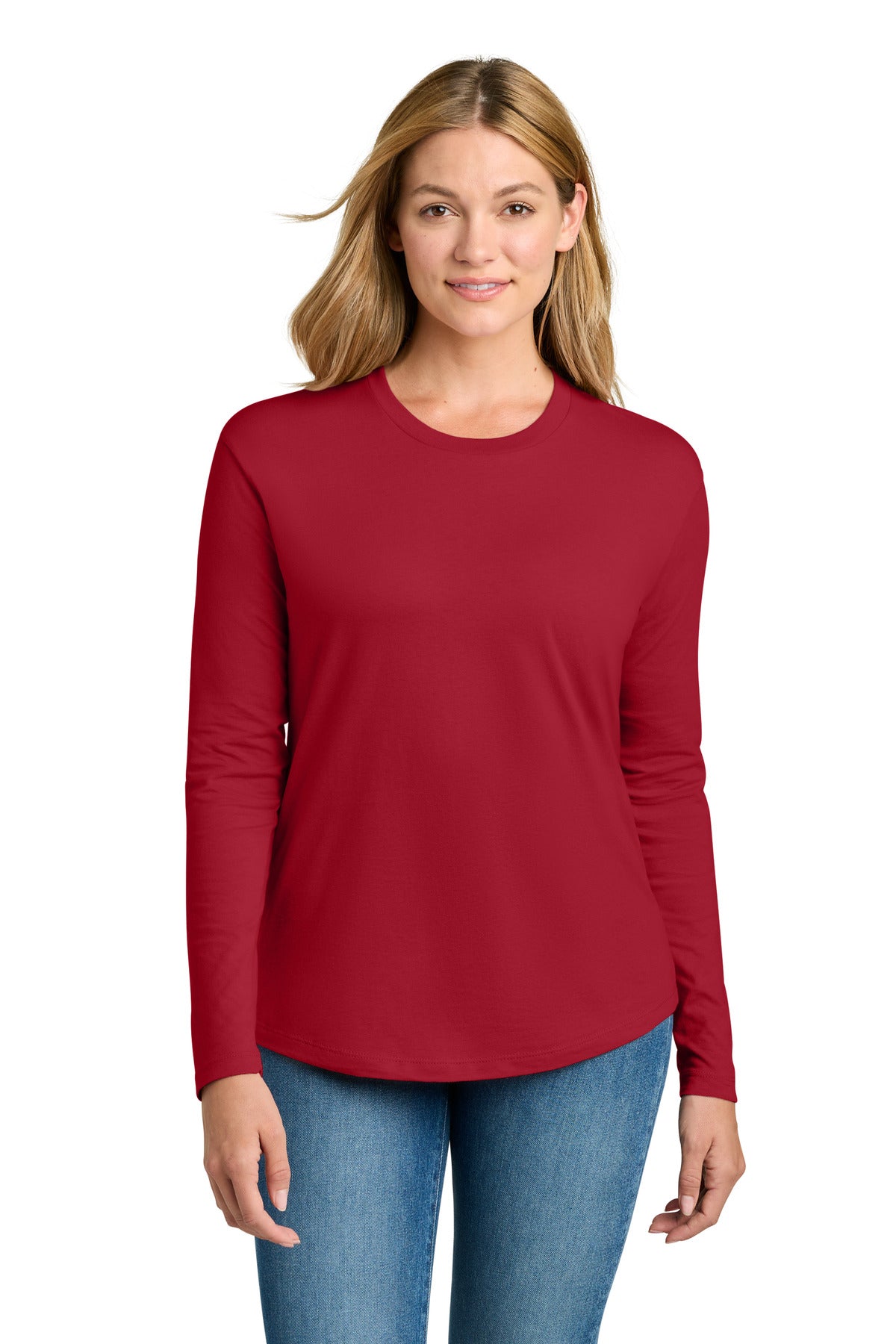 Next Level Apparel® Women's Cotton Relaxed Long Sleeve Tee NL3911
