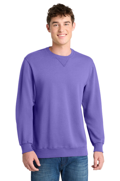 Port & Co™ Beach Wash® Garment-Dyed Crewneck Sweatshirt PC098