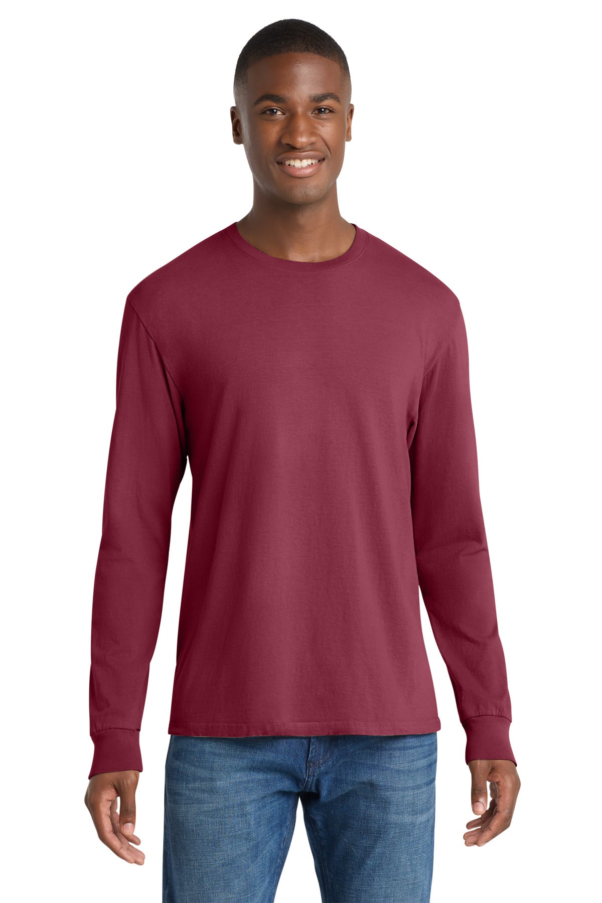 Port & Co™ Beach Wash® Garment-Dyed Long Sleeve Tee PC099LS