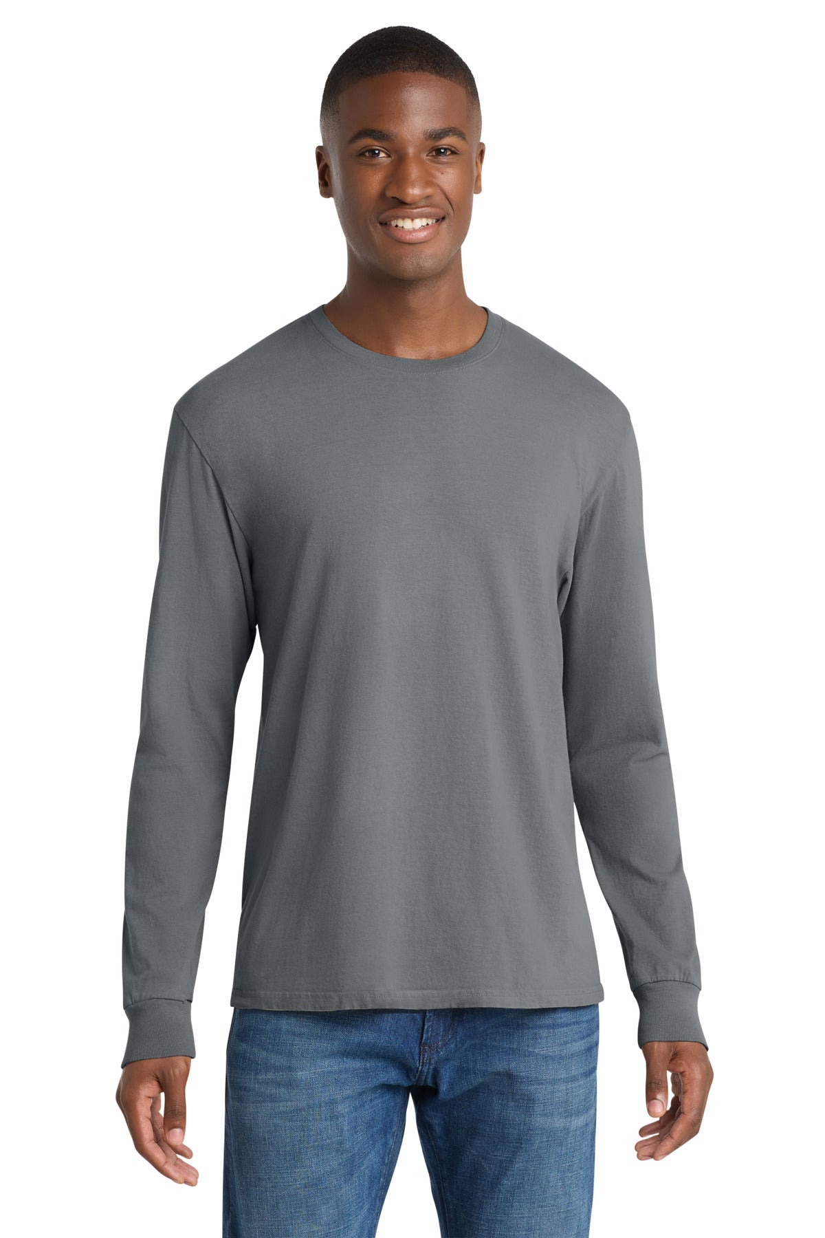Port & Co™ Beach Wash® Garment-Dyed Long Sleeve Tee PC099LS