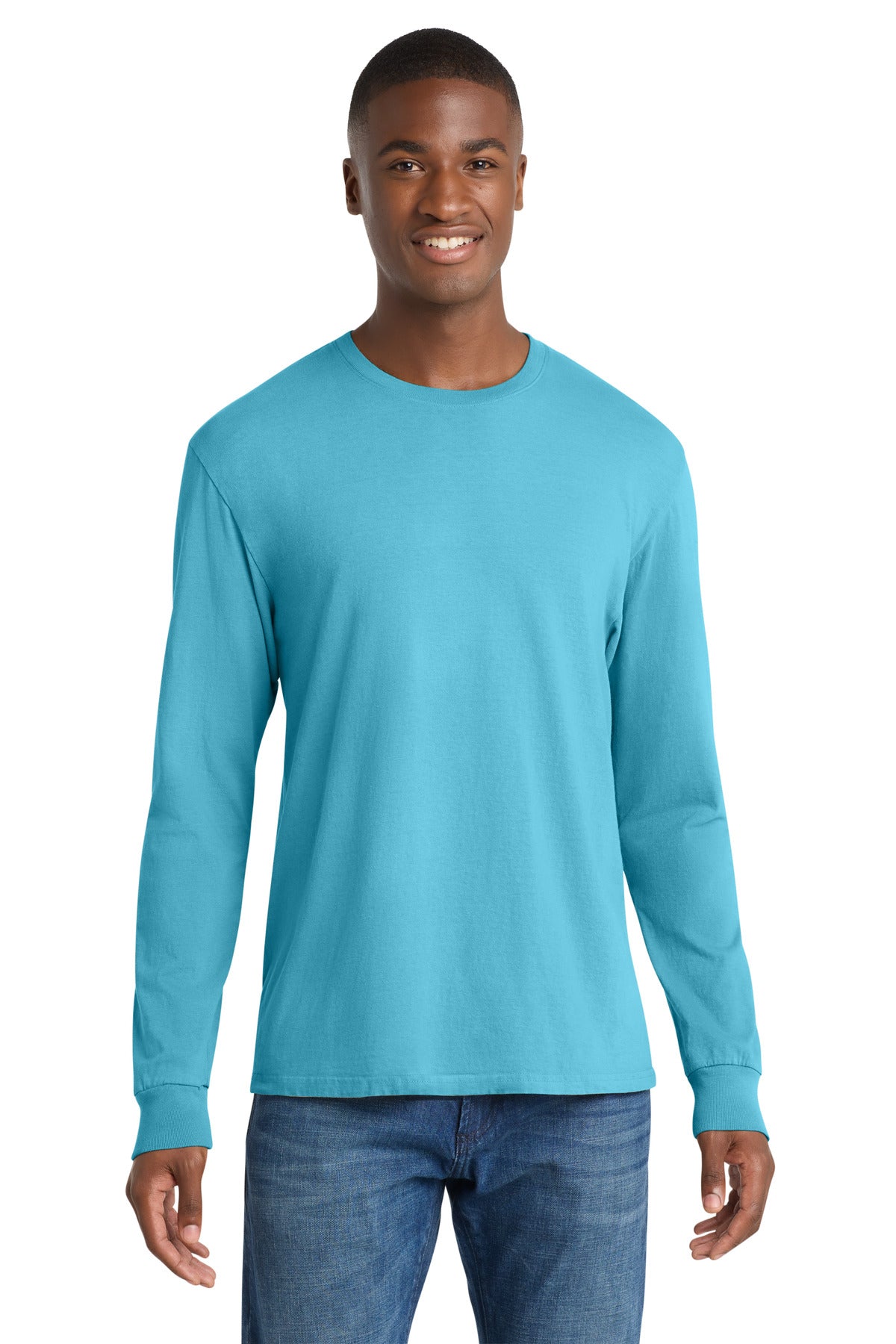 Port & Co™ Beach Wash® Garment-Dyed Long Sleeve Tee PC099LS