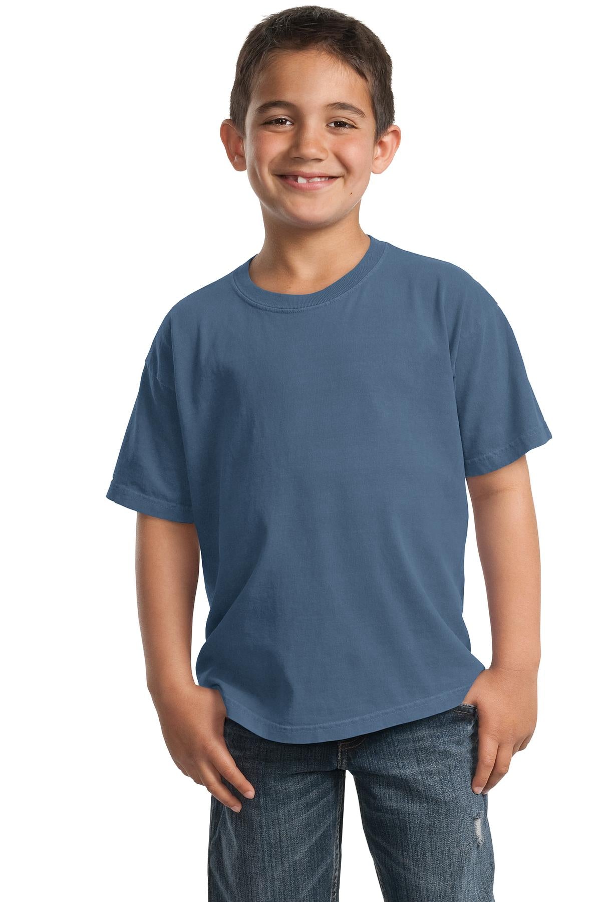 Port & Co™ Youth Beach Wash® Garment-Dyed Tee. PC099Y