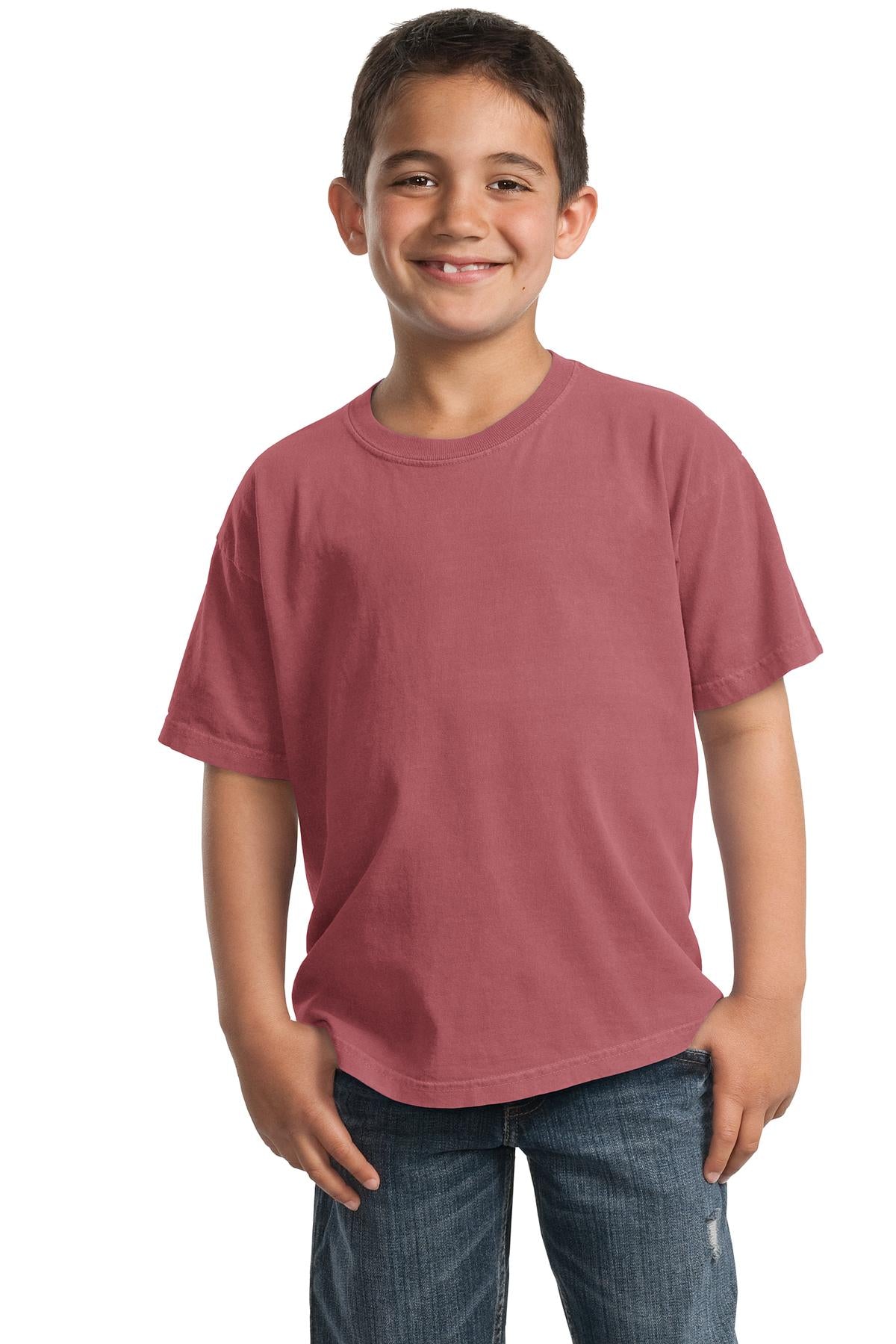 Port & Co™ Youth Beach Wash® Garment-Dyed Tee. PC099Y