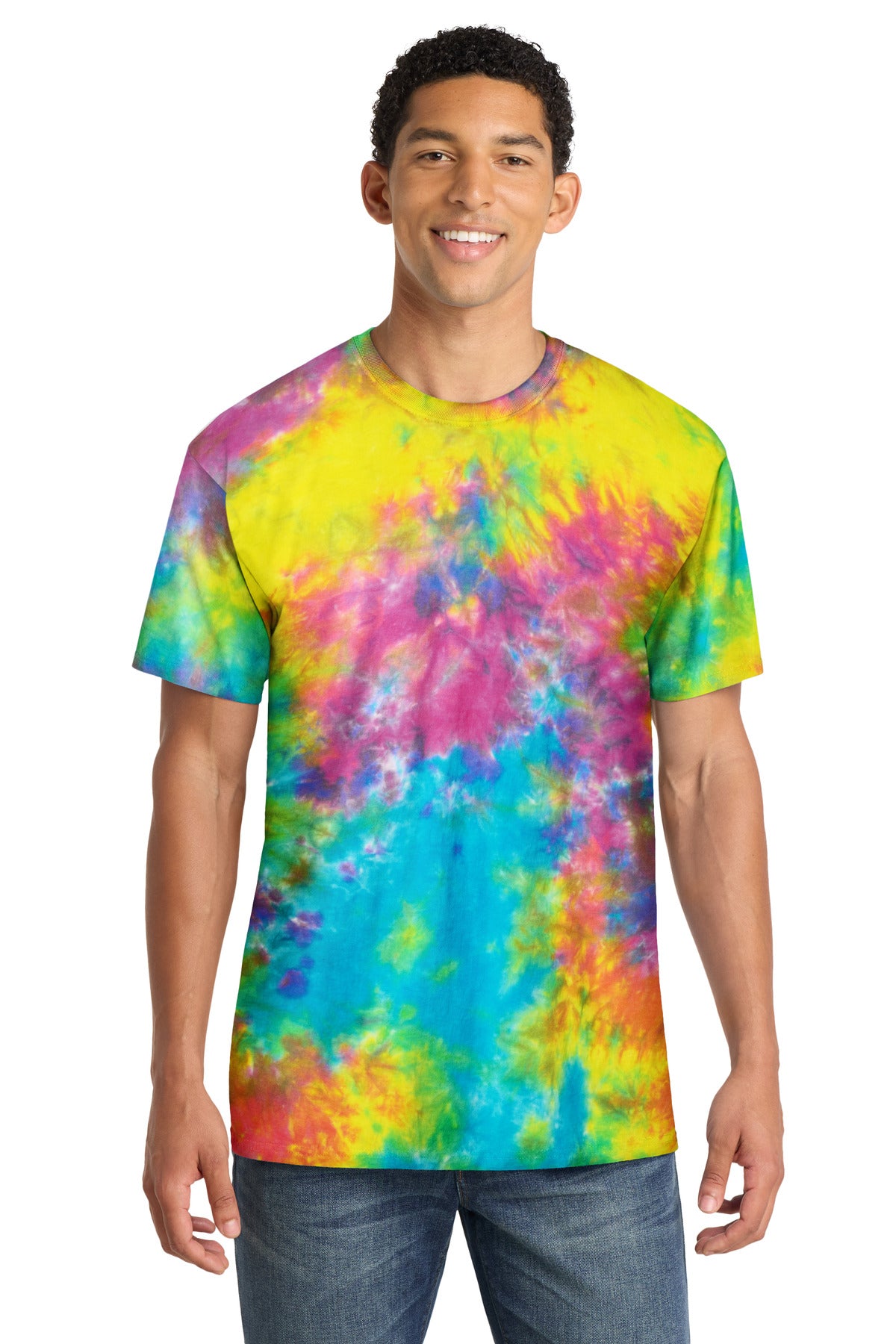 Port & Co™ Crystal Tie-Dye Tee PC145