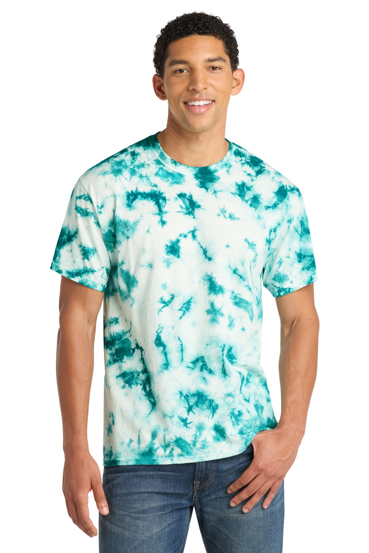 Port & Co™ Crystal Tie-Dye Tee PC145 – SanMar Sports