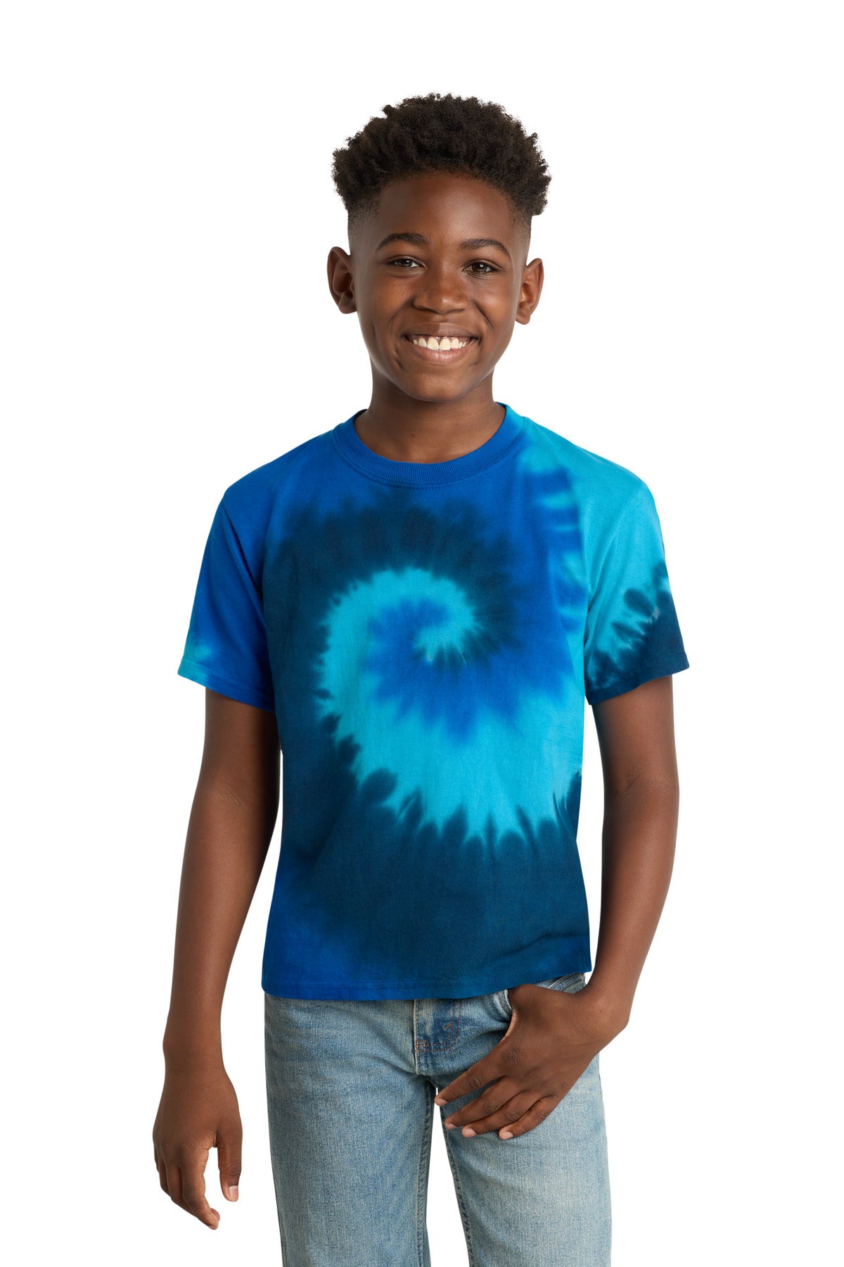 Port & Co™ Youth Tie-Dye Tee. PC147Y