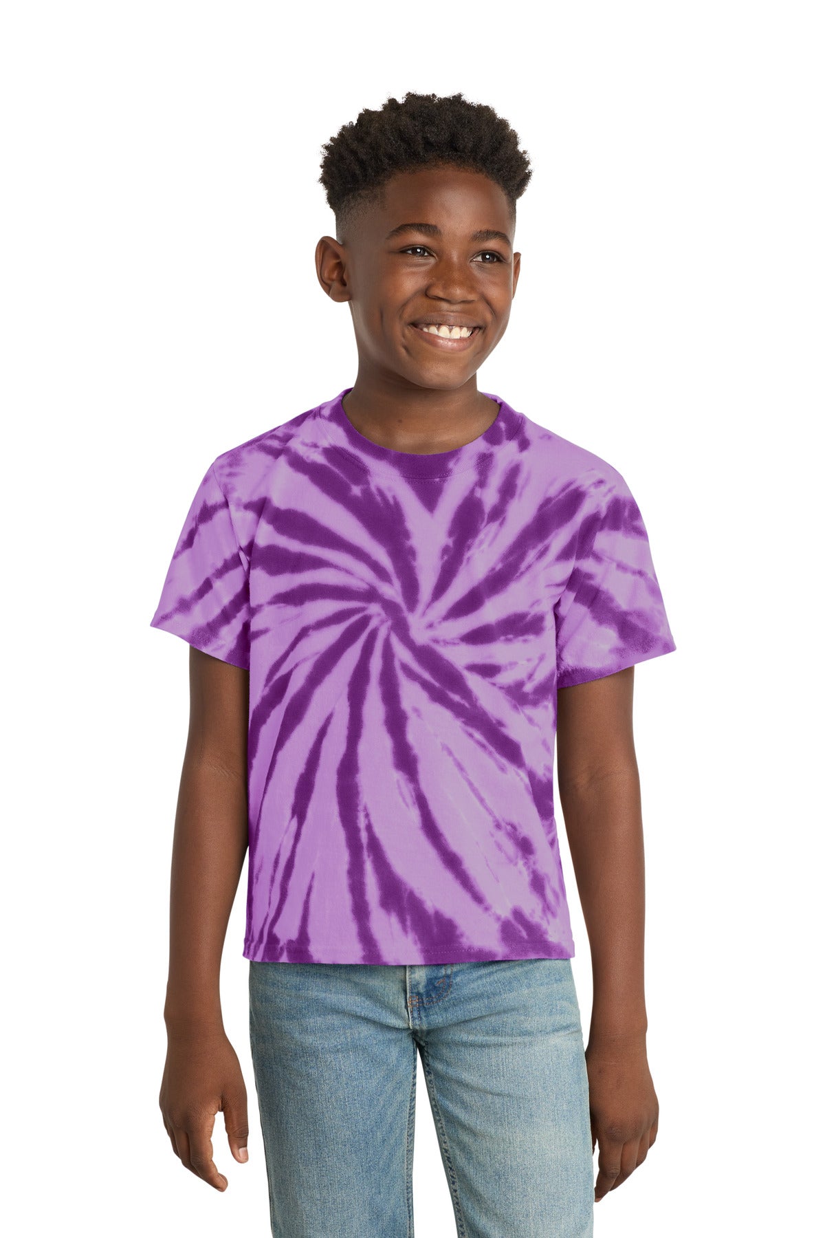 Port & Co™ Youth Tie-Dye Tee. PC147Y