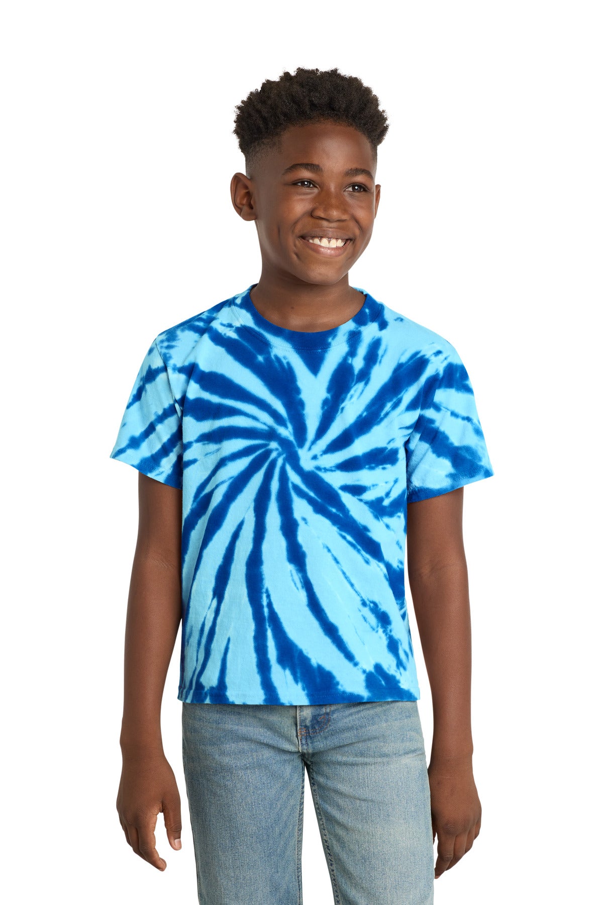 Port & Co™ Youth Tie-Dye Tee. PC147Y