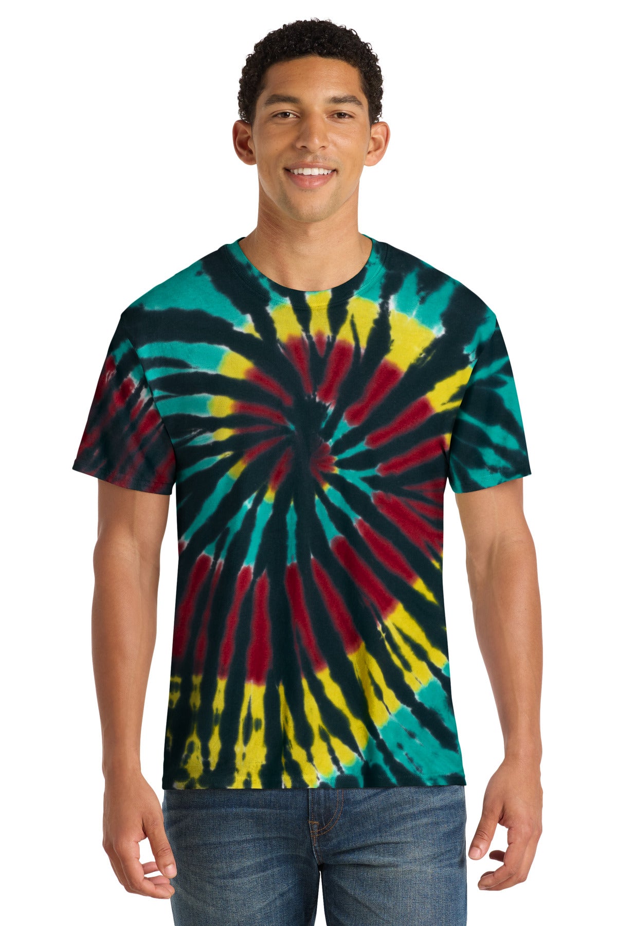 Port & Co™ Tie-Dye Tee. PC147