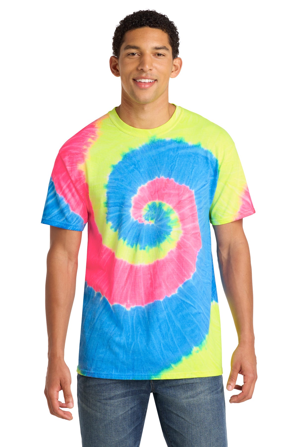 Port & Co™ Tie-Dye Tee. PC147