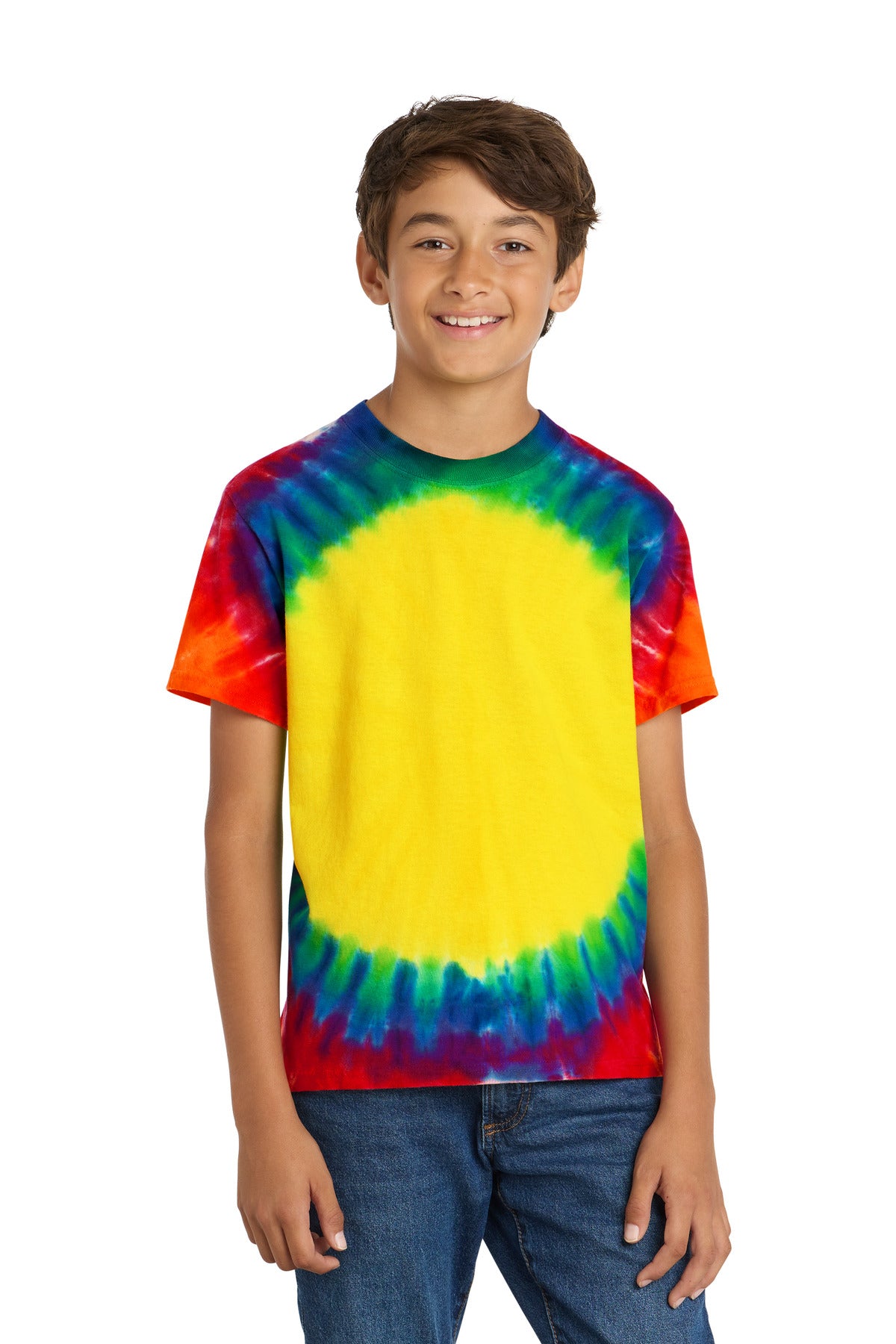 Port & Co™ Youth Window Tie-Dye Tee. PC149Y