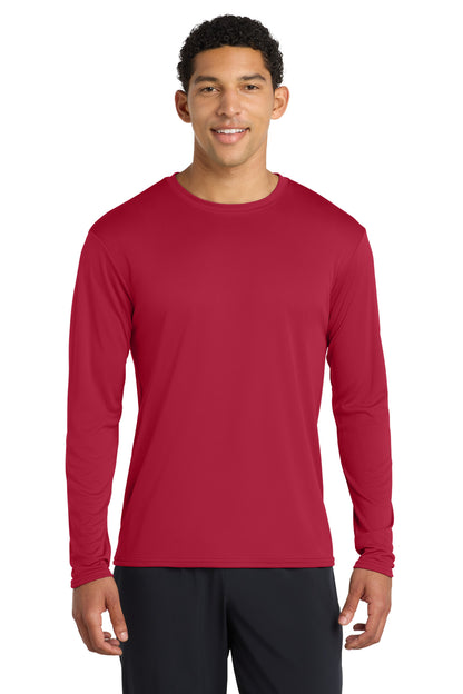 Port & Co® Long Sleeve Performance Tee. PC380LS