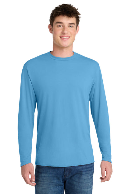 Port & Co™ Long Sleeve Performance Blend Tee. PC381LS