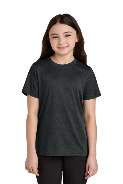 Port & Co® Youth Heather Performance Tee PC390Y
