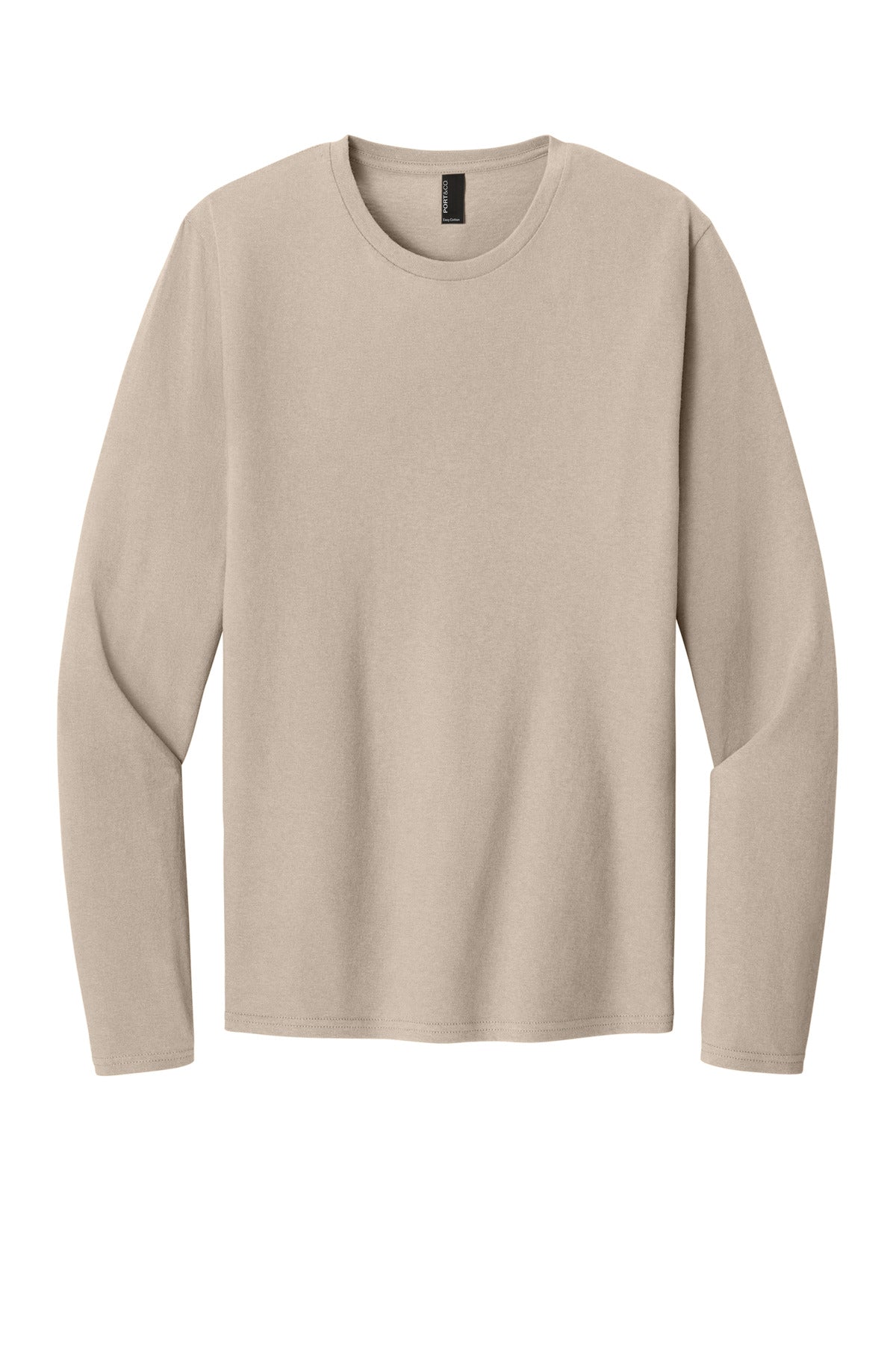Port & Co™ Easy Cotton Long Sleeve Tee PC43LS