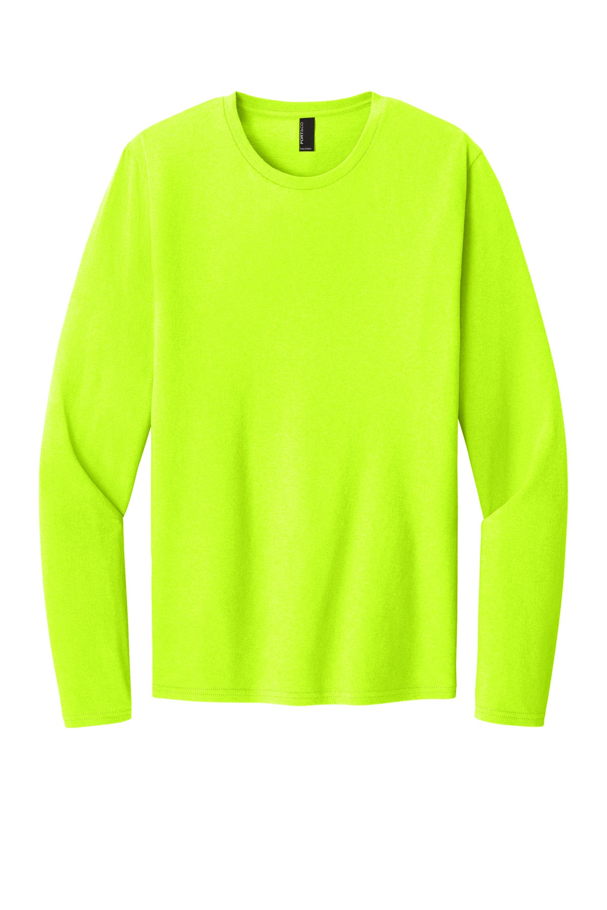 Port & Co™ Easy Cotton Long Sleeve Tee PC43LS