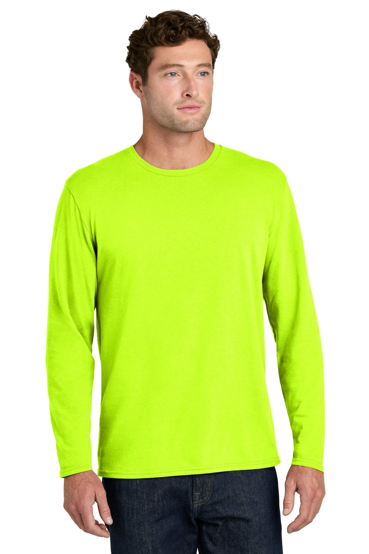 Port & Co™ Easy Cotton Long Sleeve Tee PC43LS