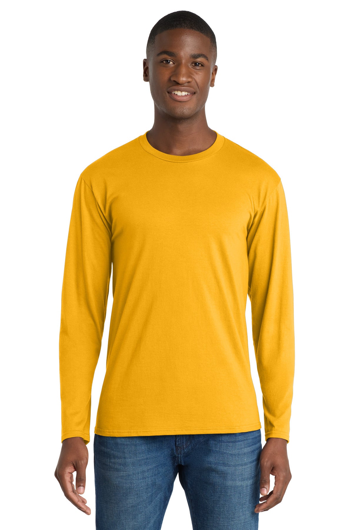 Port & Co™ Long Sleeve Fan Favorite Tee. PC450LS