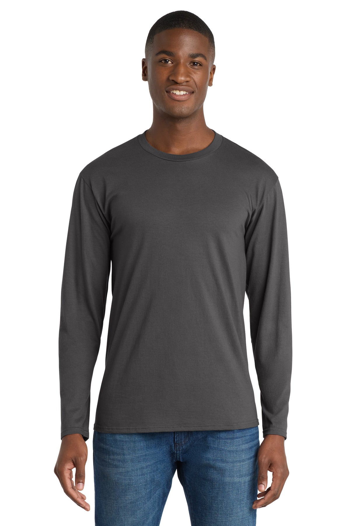 Port & Co™ Long Sleeve Fan Favorite Tee. PC450LS