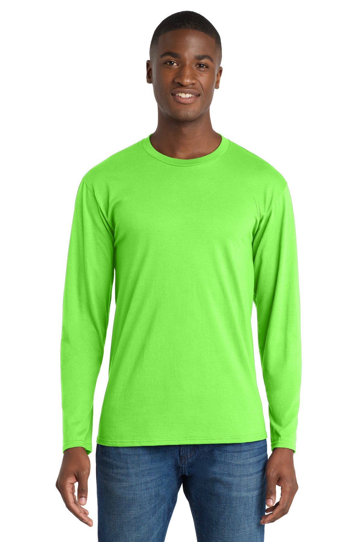 Port & Co™ Long Sleeve Fan Favorite Tee. PC450LS