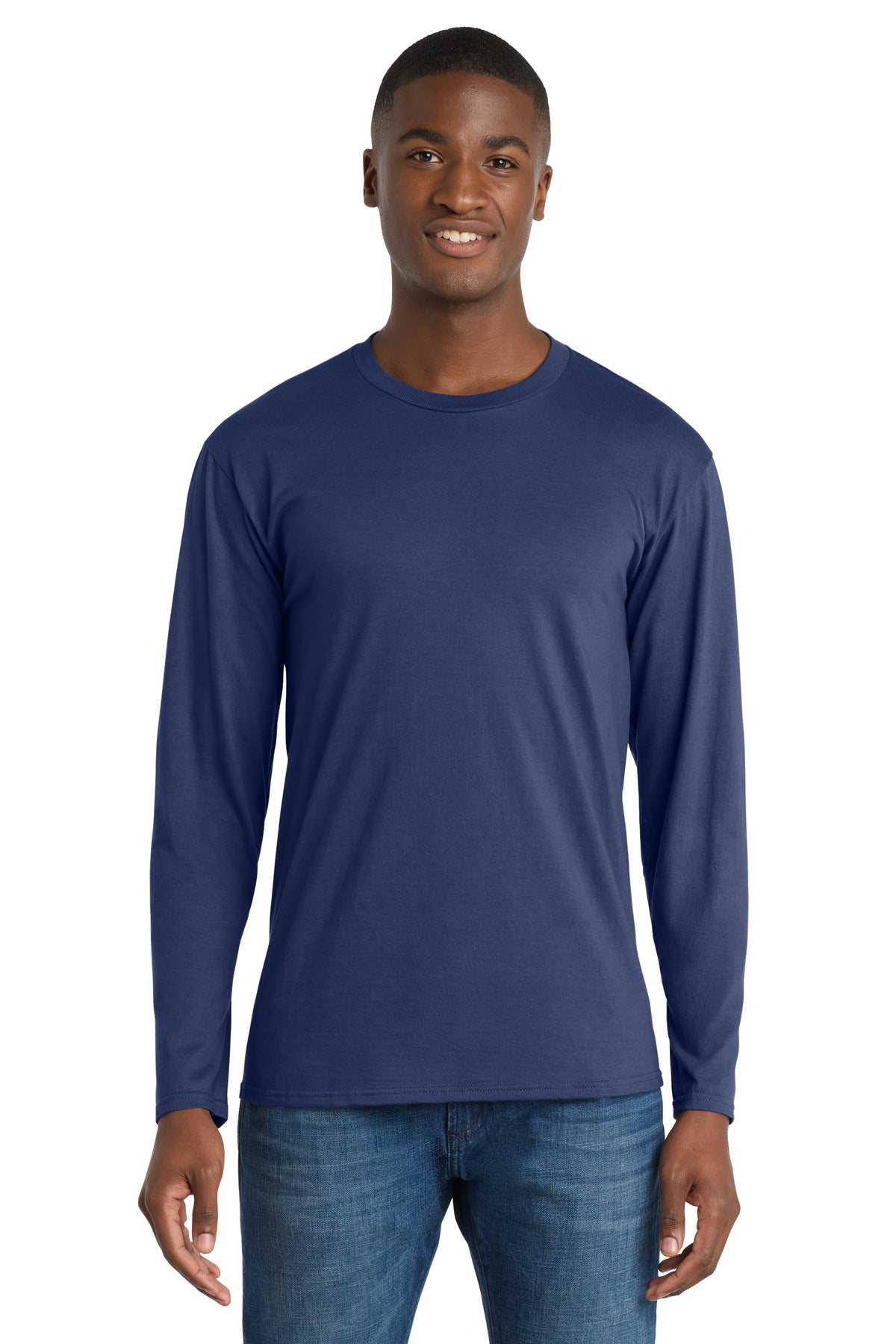 Port & Co™ Long Sleeve Fan Favorite Tee. PC450LS