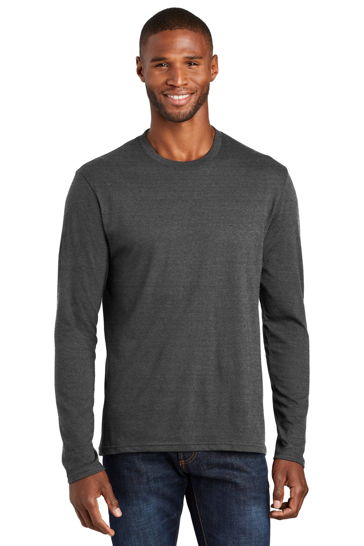 Port & Co™ Long Sleeve Fan Favorite ™ Blend Tee. PC455LS