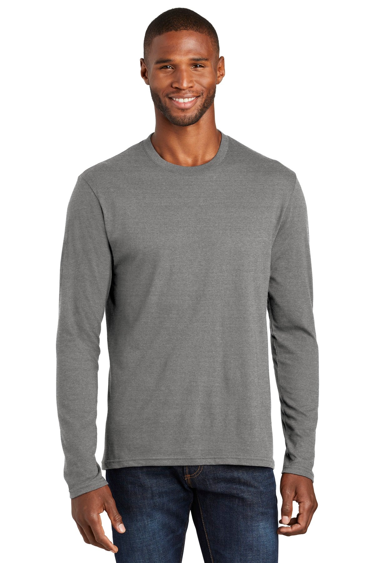 Port & Co™ Long Sleeve Fan Favorite ™ Blend Tee. PC455LS