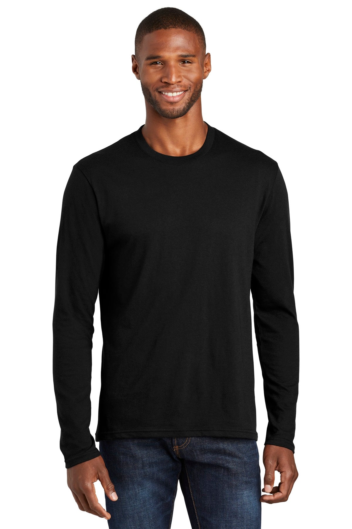 Port & Co™ Long Sleeve Fan Favorite ™ Blend Tee. PC455LS