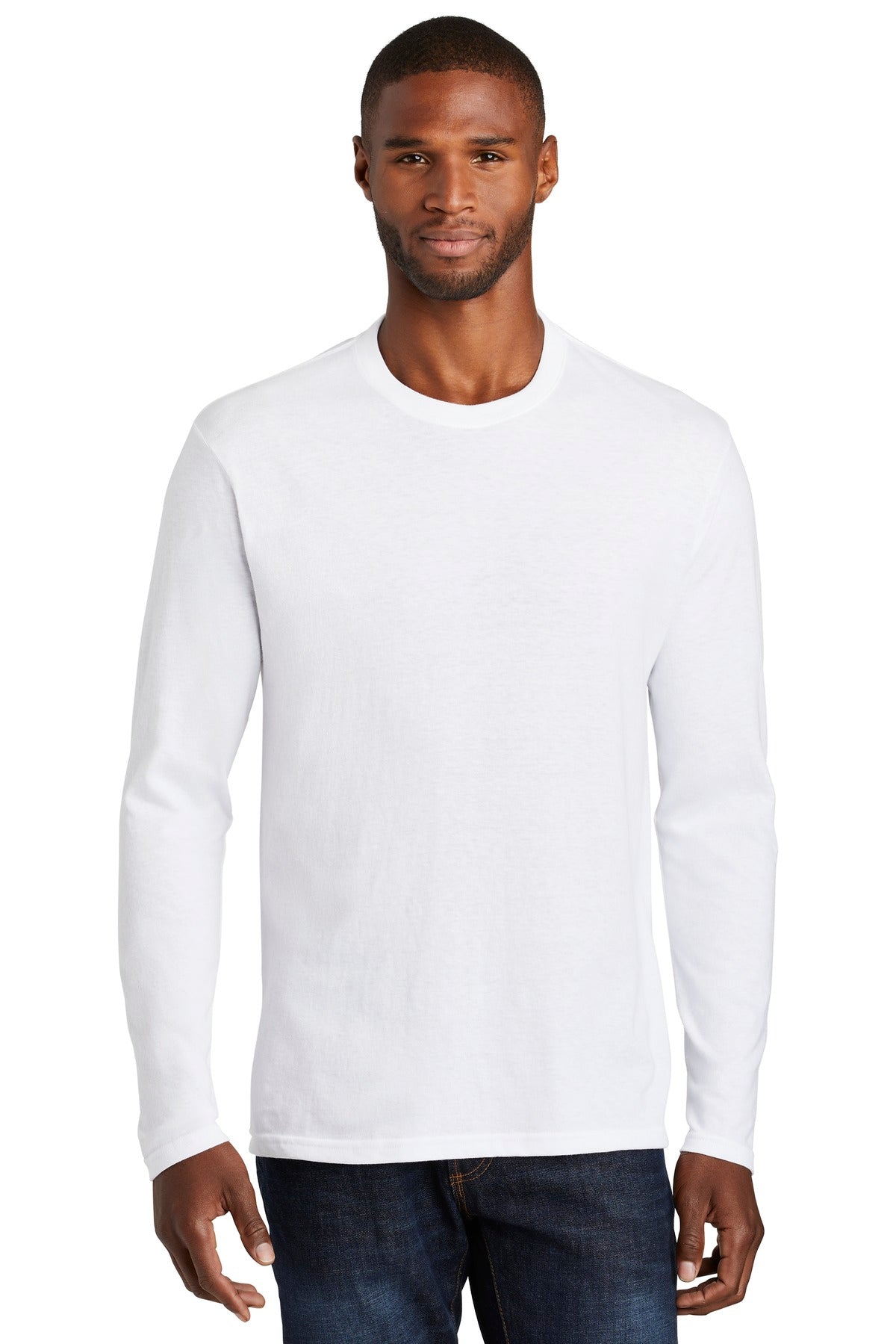 Port & Co™ Long Sleeve Fan Favorite ™ Blend Tee. PC455LS